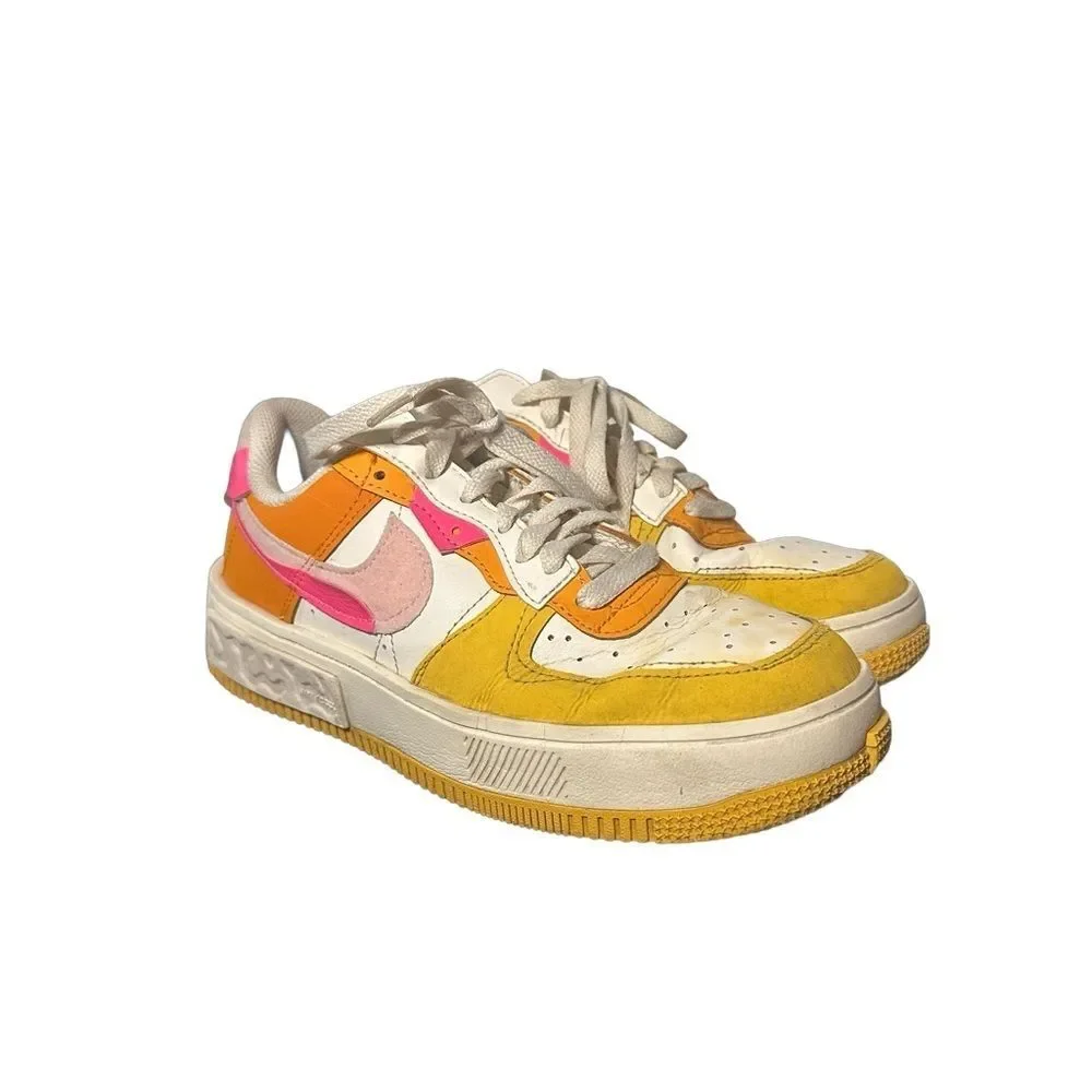 Nike Women's Air Force 1 Fontanka Summit White/Hyper Pink Size 8